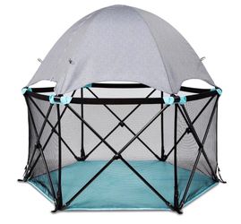 Portable Baby Play Yard with Canopy