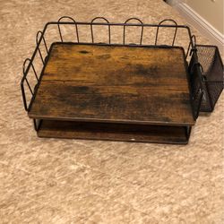 2-tier Paper Office Filer Shelf 