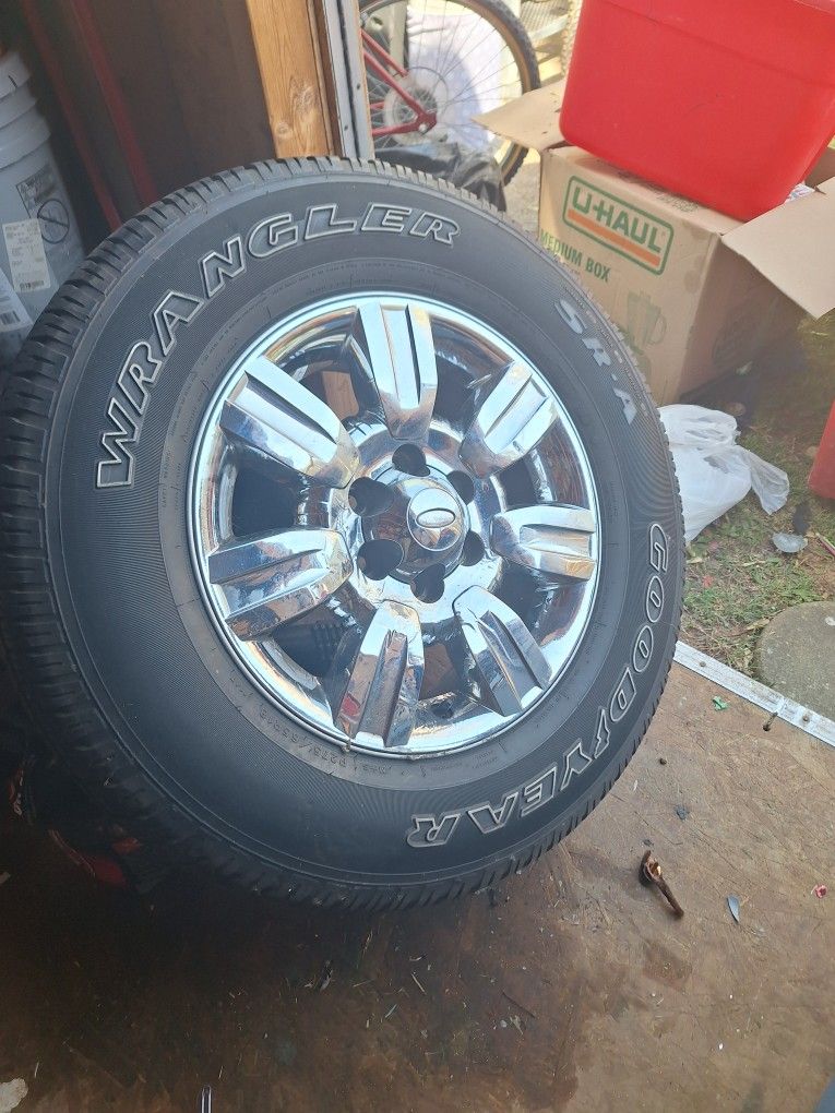 New Tires And Rims P275/65 R18