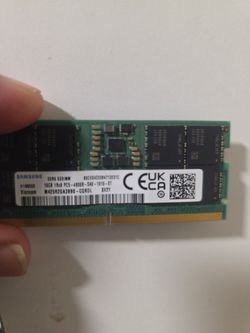 Samsung 16GB DDR5 SODIMM Laptop RAM