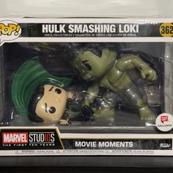 Funko POP! Marvel Movie Moments Hulk Smashing Loki #362 Walgreens Exclusive!