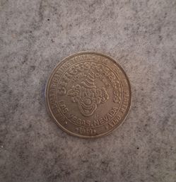 vintage 1989 Circus Circus Hotel Casino slot machine token