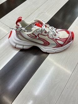 Balenciaga Red White Sneakers