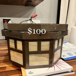 Craftsman Home Ceiling Light 
