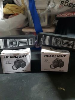 DF-201 LED Headlight USB Rechargeable – 2 Pack