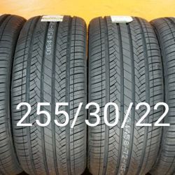 4 New Tires For Sale 255/30/22 We Service Motorcycle Tires