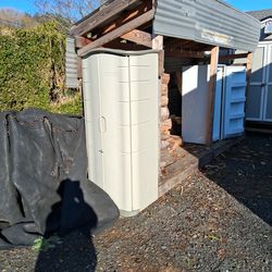 Rubbermade Plastic Srorage Shed