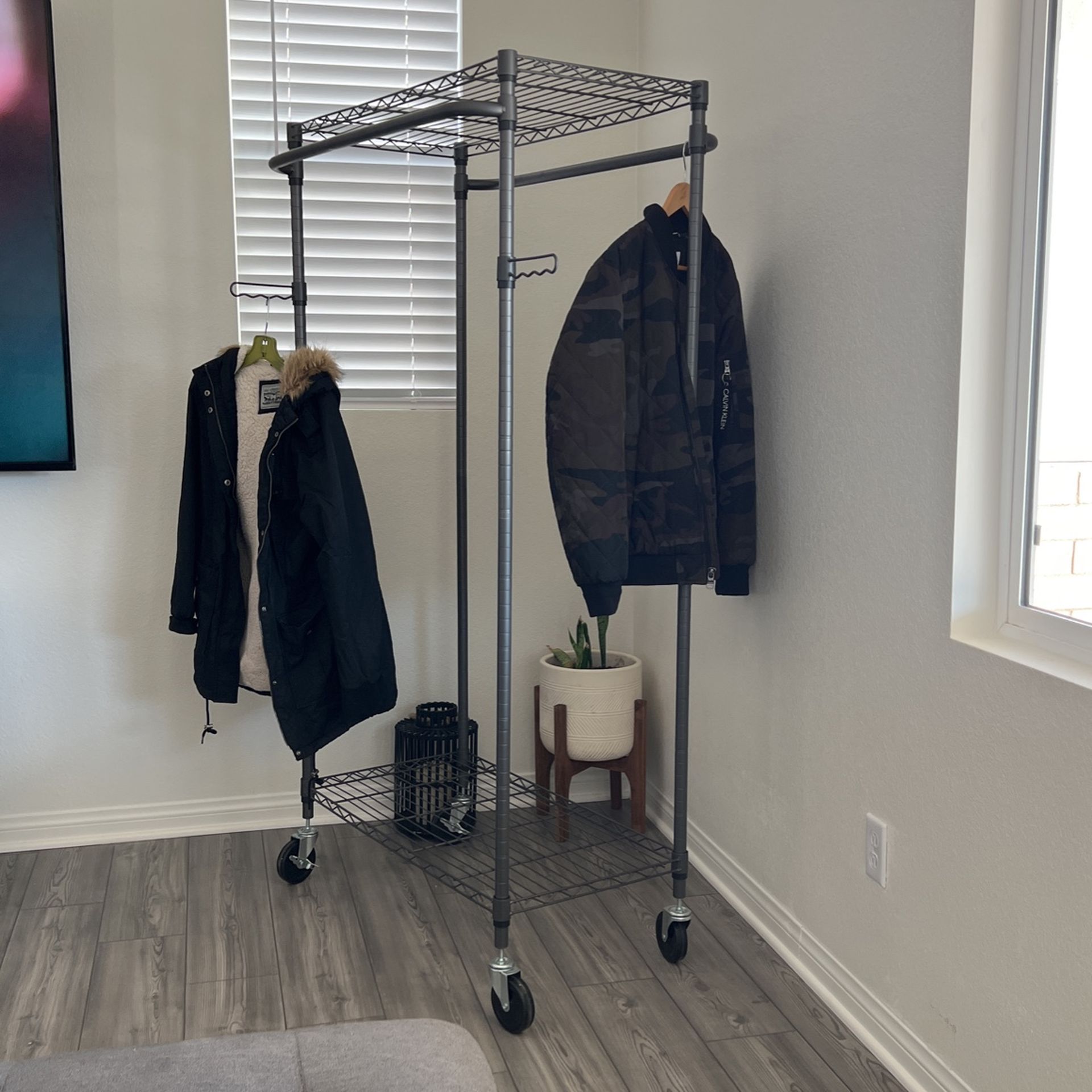 Heavy Duty Clothing Rack for Sale in Riverside, CA OfferUp
