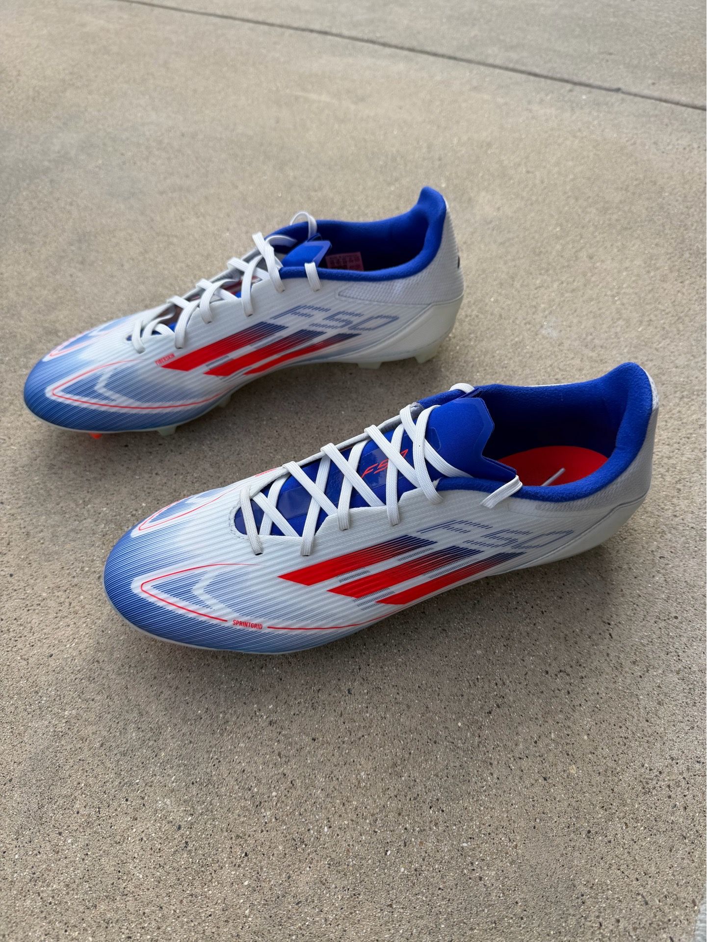 Adidas F50 soccer cleats (Mens 13)
