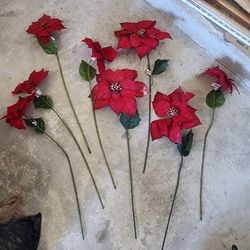 Artificial flower decorations branches