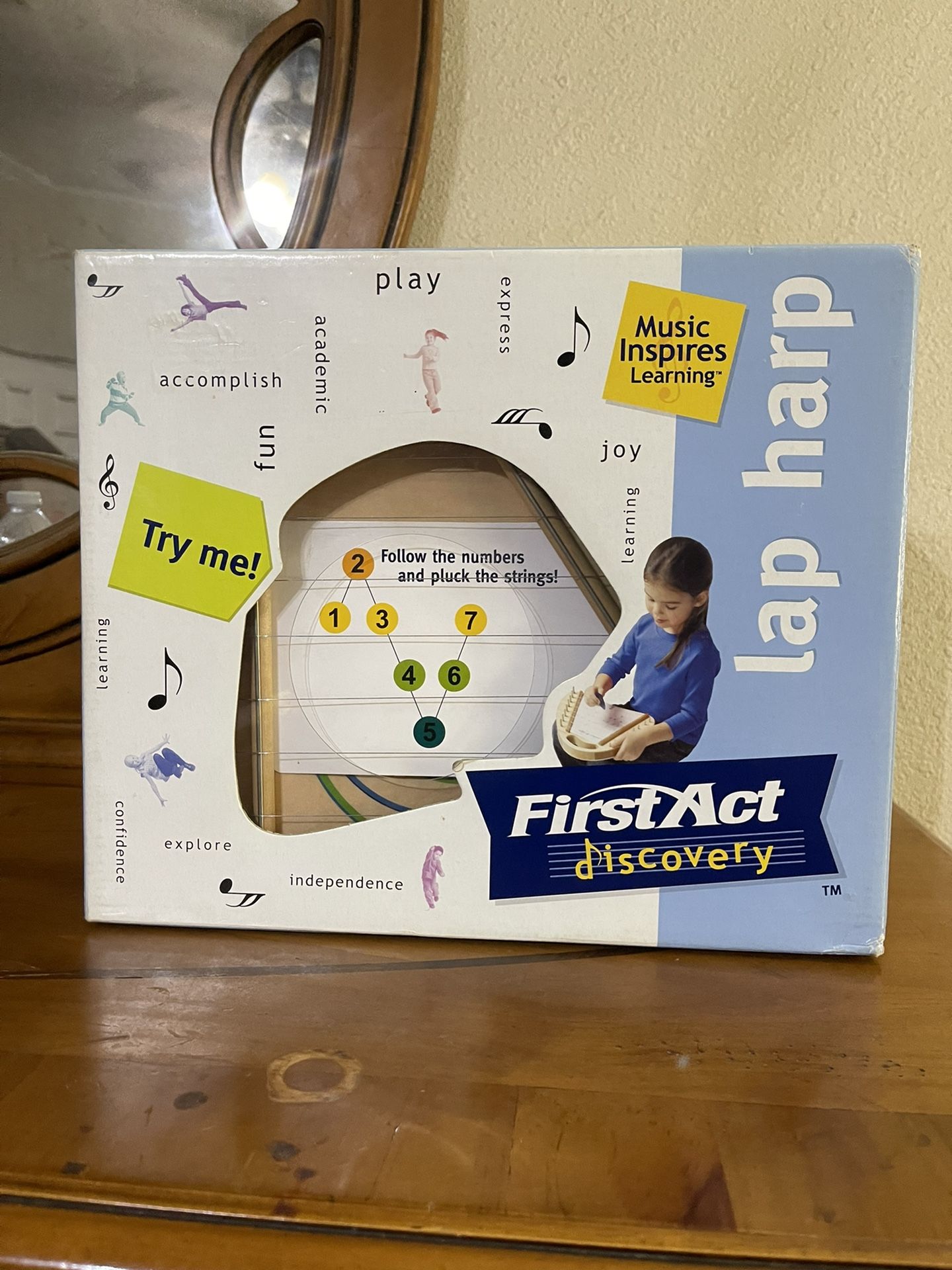 Discovery First Act Lap Harp