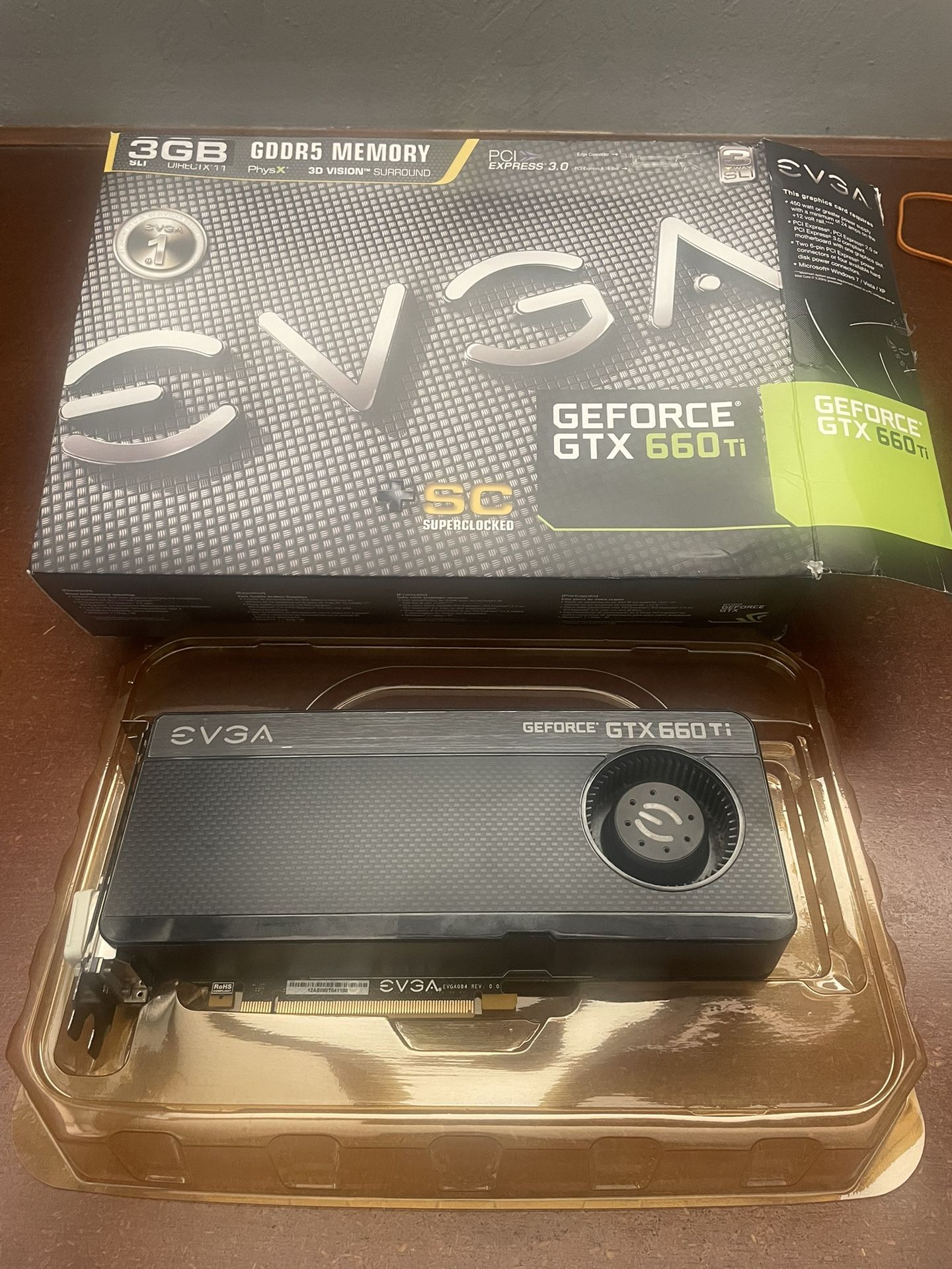 NVIDIA 660Ti 3GB, Intel I5, ASUS MOBO, 16 GB (4x4 GB)