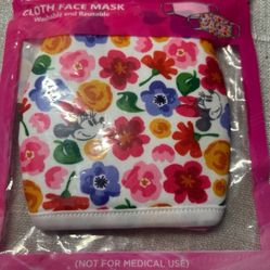 Disney Minnie Mouse 2 Pack Cloth Face Masks