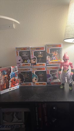 Selling Bandai Dragon Ball S.H.Figuarts & Funko Pop  Multicolor  8 Figures