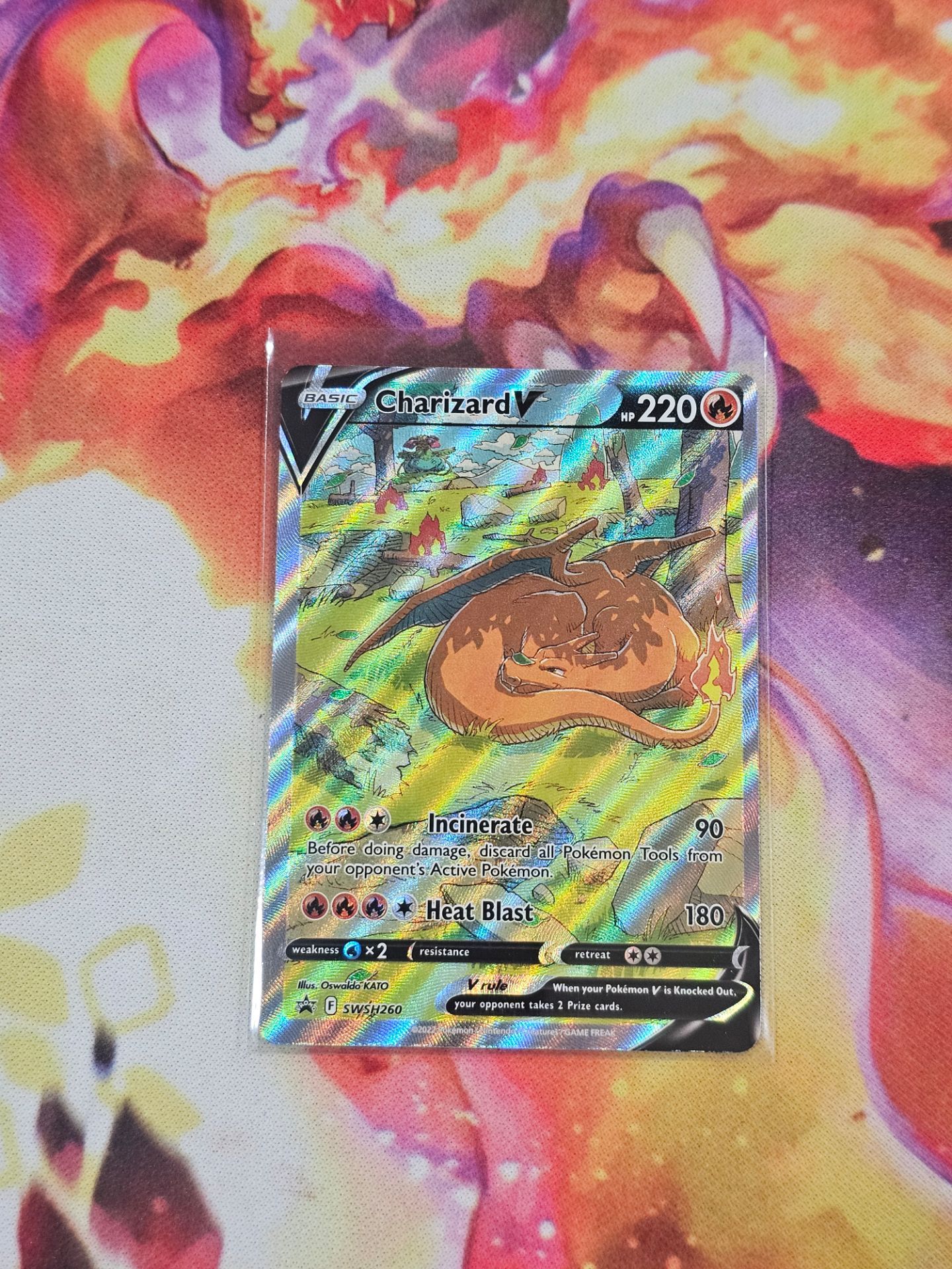 🔥 Charizard V SWSH260 Promo 🔥