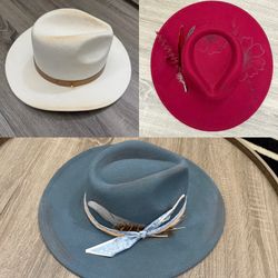 Womens hats brand new $10 each