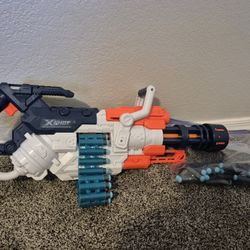 XSHOT Excel Crusher Chain Gun With 59 Darts