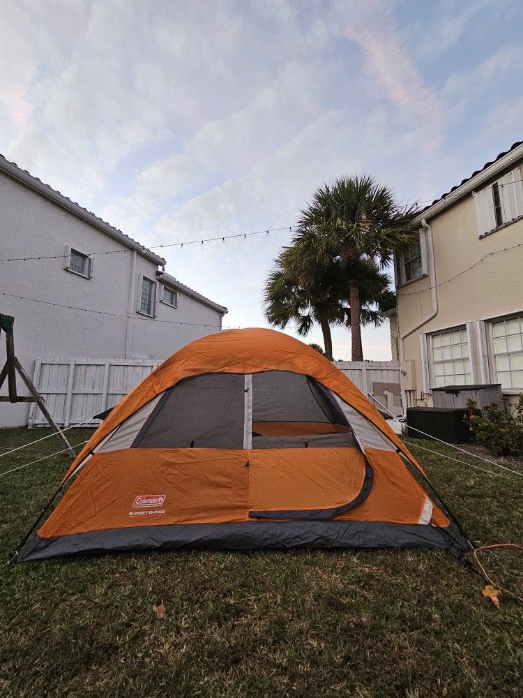 Coleman 4 Person Camping Family Tent