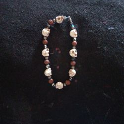 Día De Los Muertos Anklet