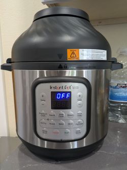 Instant Pot

ELECTRIC PRESSURE COOKER & AIR FRYER