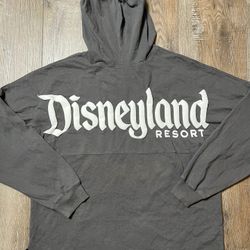 Disneyland Resort Disney Parks Spirit Jerseys Gray Hooded Sweatshirt XL