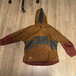 A 230 Bodega Sweater Jacket Size M Color Brown 