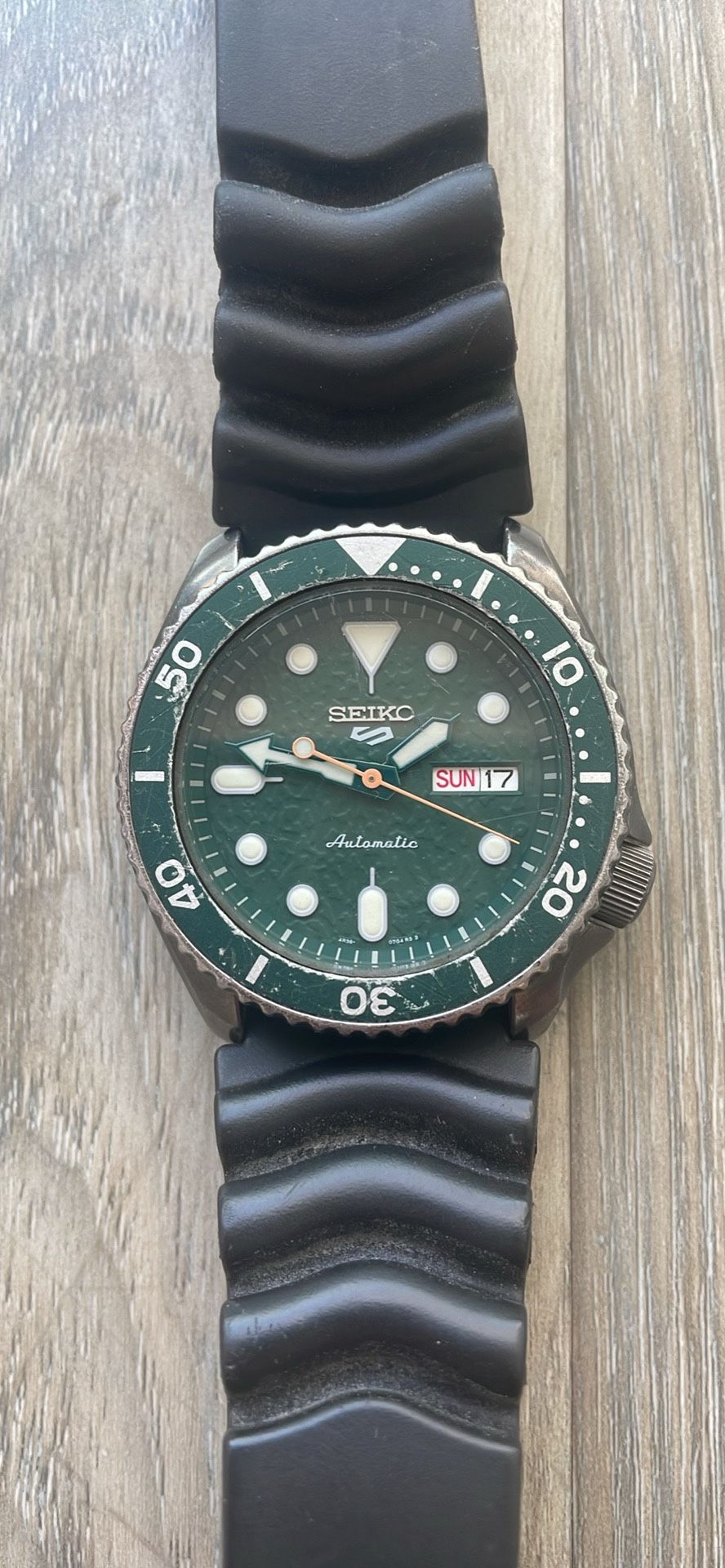 Seiko Diver Watch Green