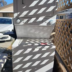 Washer And Dryer Stack Set Frigidaire Quiet Stack