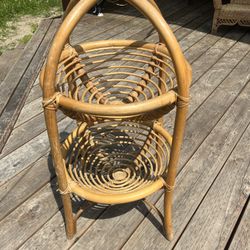 Shelton Natural Rattan Shelf