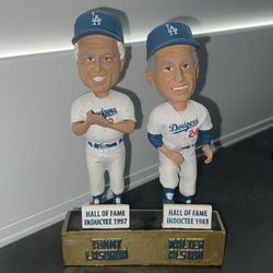 Tommy Lasorda And Walter Alston Dodgers Bobblehead