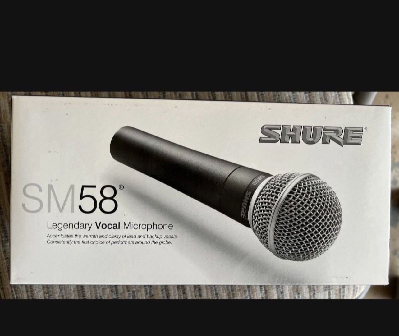 Brand New - SHURE SM58 VOCAL MICROPHONE