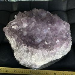 Amethyst Crystal Quartz Cluster Geode