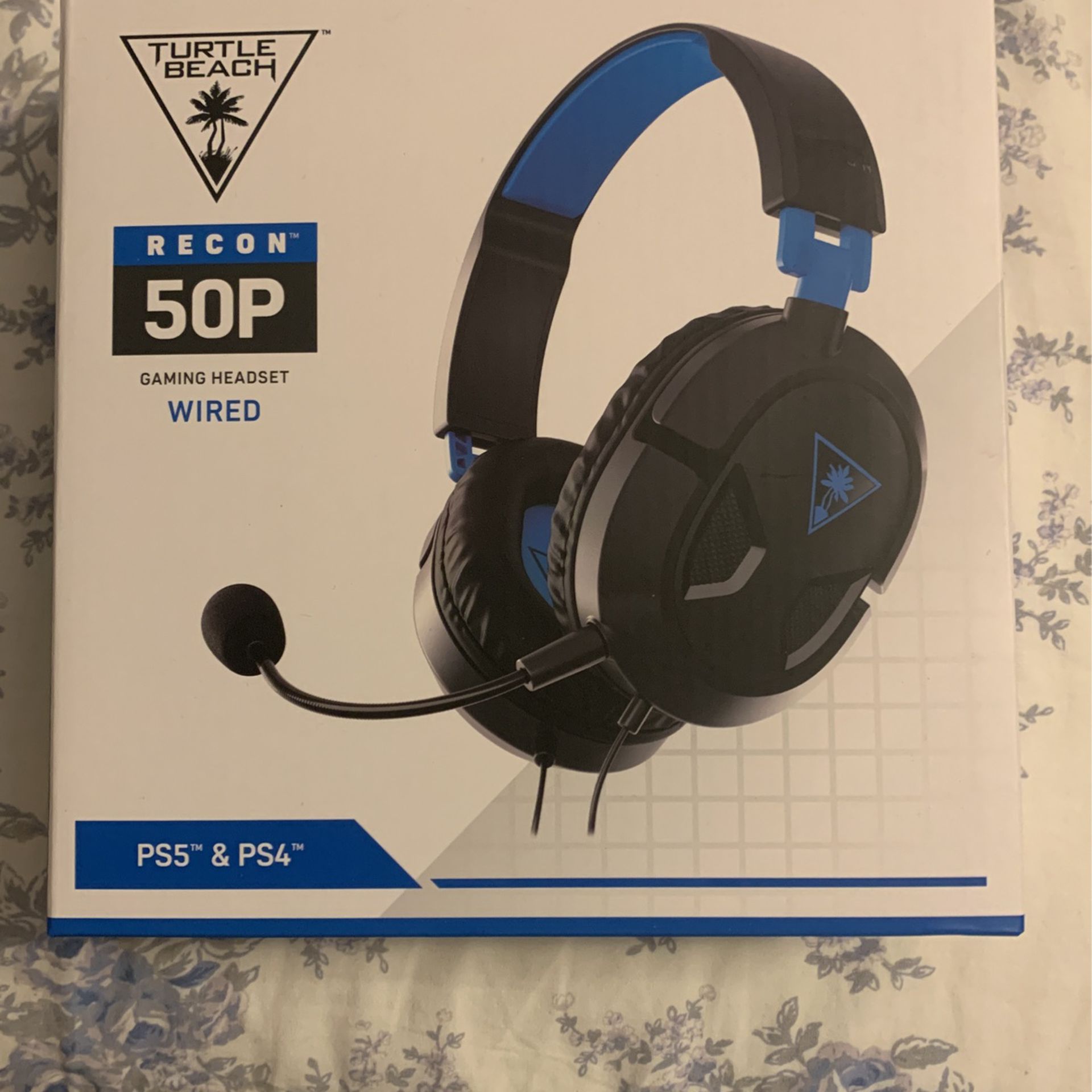 Gaming headset for ps4 and ps5