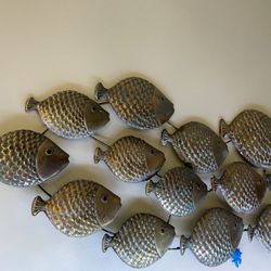 Metal Fish Decor