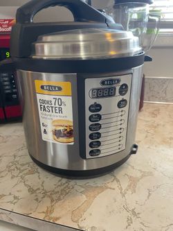 Bella pressure cooker