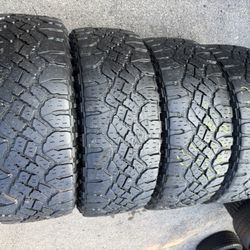 Set Of 4 Nice Good Year Wrangler LT285/60/20 ( We Install & Balance)
