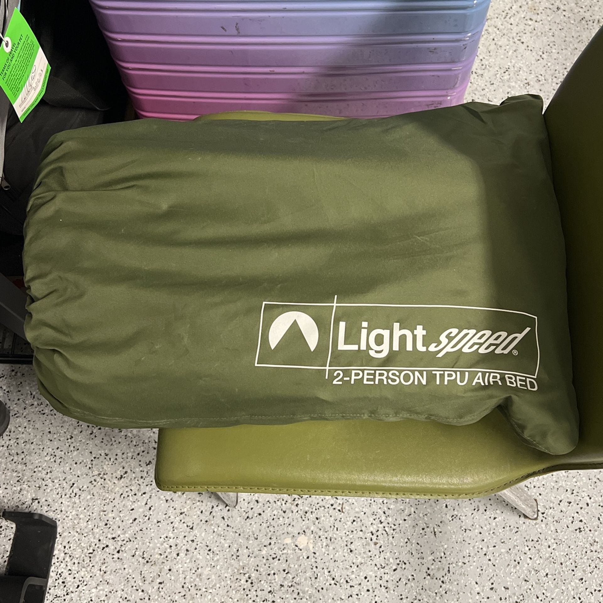 Light speed 2-person TPU Air Bed
