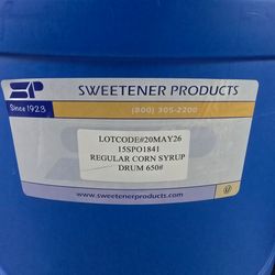 Unopened Regular Corn Syrup Drum 650lb