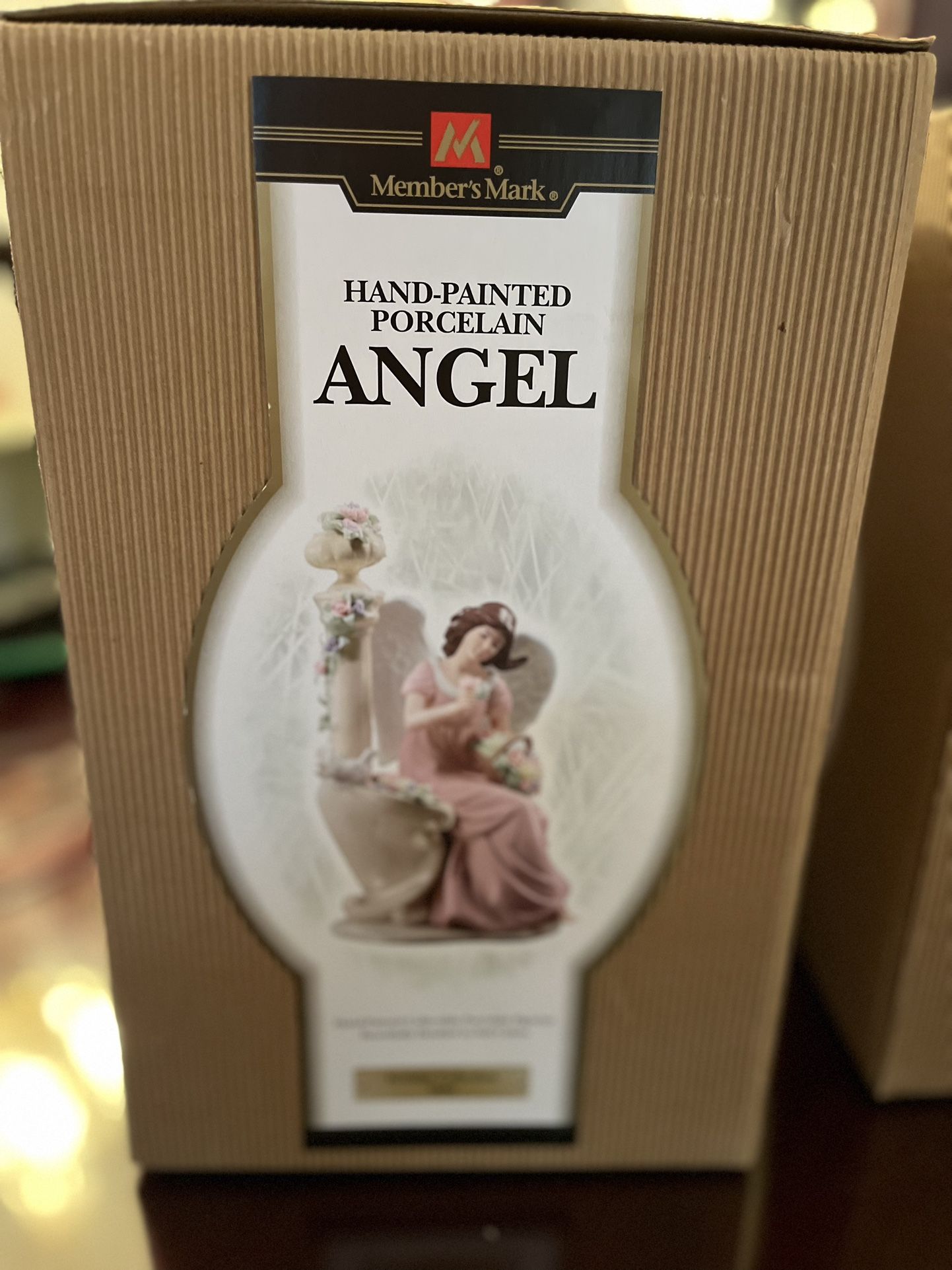 Members Mark Hand Painted Porcelain ANGEL
