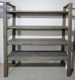 Large wooden shelf