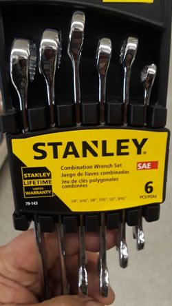 Stanley wrench set