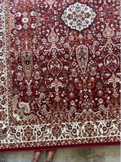 Thomasville Red Oriental 8x10 Rug Like New