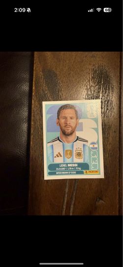 Panini FIFA World Cup 2026 ARG 17 Lionel Messi sticker