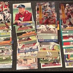 Lot of 35 Arizona Cardinals NFL Football Cards - Mixed Years, Brands, Players