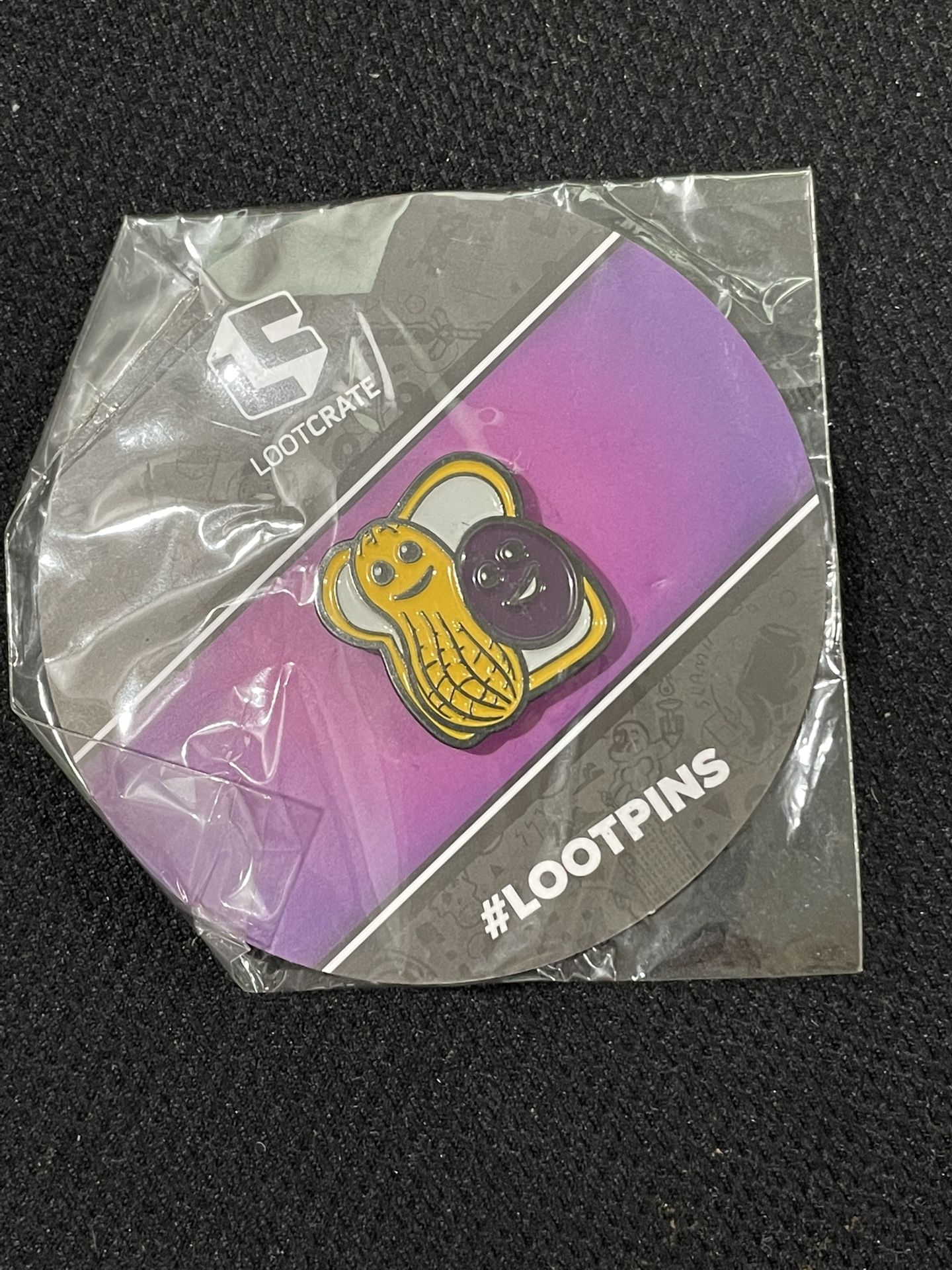 Loot Crate - Peanut Butter & Jelly Pin - 2020