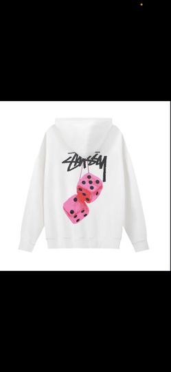 Stussy Fuzzy Dice Hoodie Medium