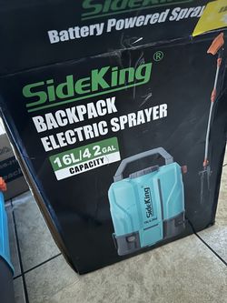 SideKing Backpack Battery Electric Sprayer 4.2 Gal