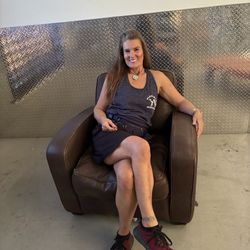 Leather Club Chair!
