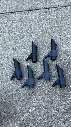 Boat fish rod holders