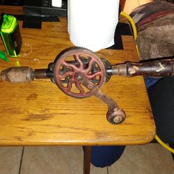 Vintage Miller Falls No.2 Hand Drill "Egg Beater"
